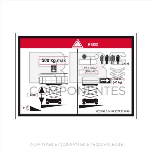 ADH. ALTURA SUELO+CARGA HL-15 SX