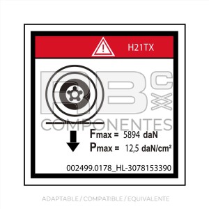 ADH. COMPATIBLE REF. HL  3078153390