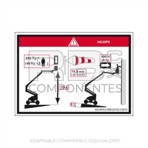 ADH. ALTURA SUELO+CARGA HL-20P