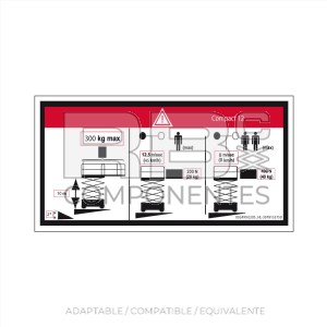 ADH. ALTURA DE SUELO Y CARGA HL-COMP12