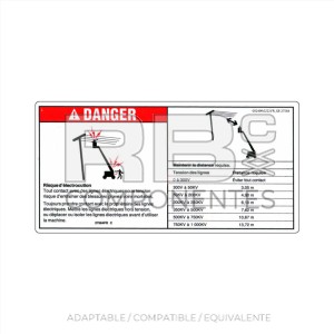 ADHESIVO COMPATIBLE REF GE 27564 C FRANCES