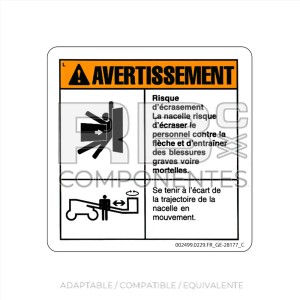 ADHESIVO COMPATIBLE REF GE 28177 FRANCES