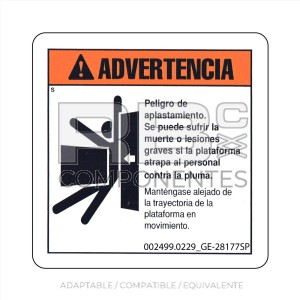 ADHESIVO COMPATIBLE REF GE 28177