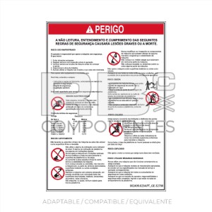 ADHESIVO COMPATIBLE REF GE 32700 PORTUGUES