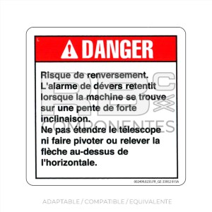 ADHESIVO COMPATIBLE REF GE 33952 B FRANCES