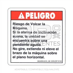 ADHESIVO COMPATIBLE REF GE 33952 B