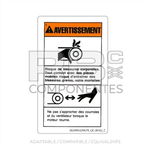 ADHESIVO COMPATIBLE REF GE-28162 C FRANCES