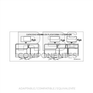 ADH. MÁXIMA PLATAFORMA Y EXTEN. GENERICO 250x100mm