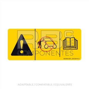 ADHESIVO COMPATIBLE REF GE 82473