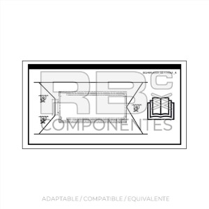 ADHESIVO COMPATIBLE GE 114361