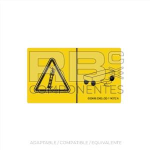 ADHESIVO COMPATIBLE REF GE 114372