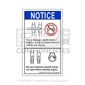 ADHESIVO COMPATIBLE REF GE 25994_C INGLES