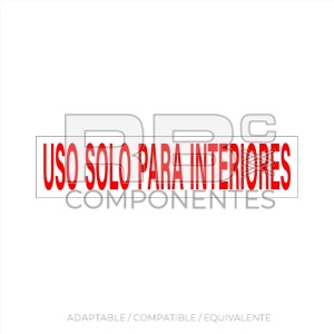 ADH. USO SOLO PARA INTERIORES 375x90mm