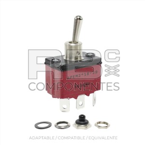 INTERRUPTOR 2 POSICIONES FIJAS ( 3 F )
