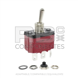 INTERRUPTOR 2 POSICIONES RETORNO ( 3 F )