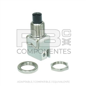 PULSADOR MOMENTANEO adaptable APEM (faston)