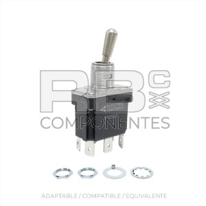 INTERRUPTOR 2 POS. RETORNO ( 6 F ) ESTANCOADAPTABLE REF 2440901610
