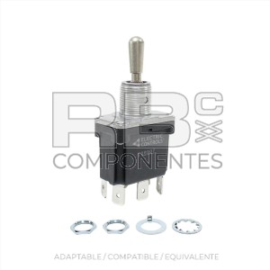 INTERRUPTOR 3 POS. FIJAS ( 6 F ) ESTANCO