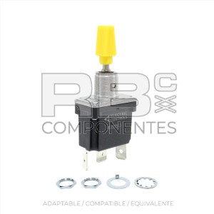 INTERR. 3 POSIC RETORNO (3F) LEVA AMARILLA ESTANCO