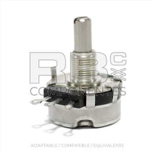 POTENCIOMETRO CORTO  5K OHM  3 SALIDASADAPTABLE  REF 65179