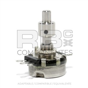 POTENCIOMETRO CORTO 10K OHM 4 SALIDAS ADAPTABLE