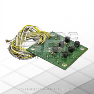 PLACA REACONDICIONADA 6 PULSADOR,  4 LED (BARNIZ)