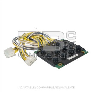 PLACA 10PULSADORES ( PLACA CON CONECTORES)