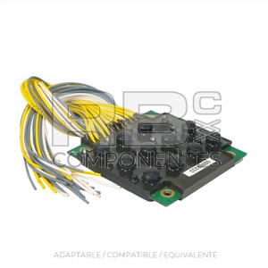 PLACA 11 PULSADORES Y 12 LED( RESINA )