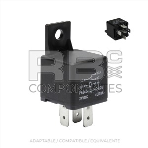 RELE  24V 10/20A N.C/N.O 5 Pat.