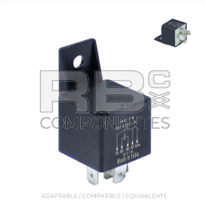 RELE TIPO AUTOMOVIL 24V 22A 5 PATILLAS