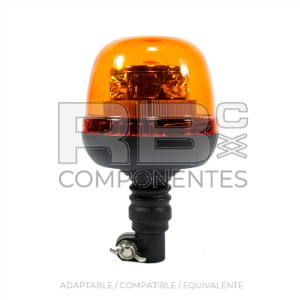 ROTATIVO TUBULAR FLEXIBLE LED 12-24V