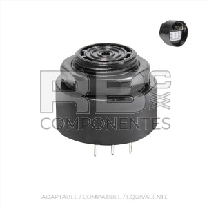 ZUMBADOR 12V 90DB 3PATILLAS 12-24V