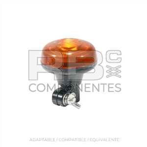 ROTATIVO MINI TUBULAR FIJO LED 12-24V