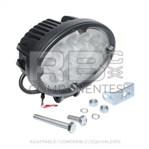FARO OVALADO 12 LED-36W 9V-32V