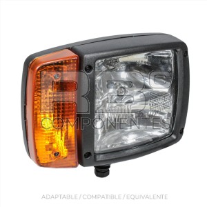 FARO+INTERMTENT. DCH con SUJECIÓN INFERIOR 12 V
