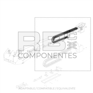 CADENA PORTACABLES AD/CO/EQ HL 4000075320