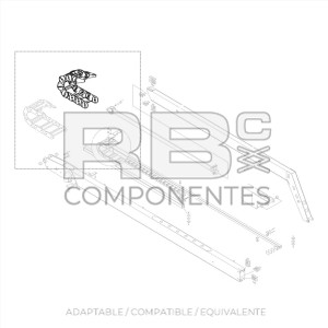 CADENA PORTACABLES COMPATIBLE JL 1001099837