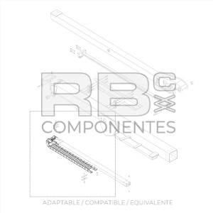 CADENA PORTACABLES COMPATIBLE JL 7026120