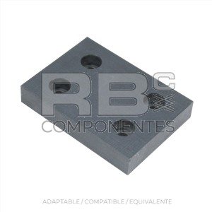 PATIN RECTANGULAR 110X80X19 MM