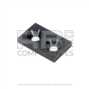PATIN RECTANGULAR 50X30X7MM