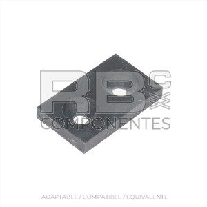 PATIN RECTANGULAR 50X30X7MM