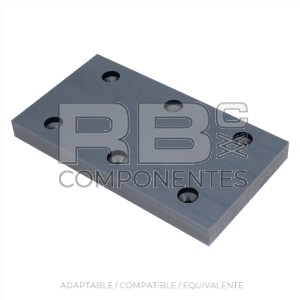 PATIN RECTANGULAR 220x120x20,5