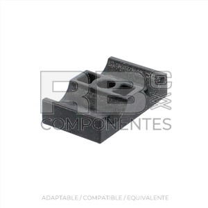 CLAMP,2 HOSE,PLASTIC