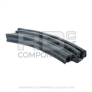 WEATHERSTRIP,DOUBLE BULB