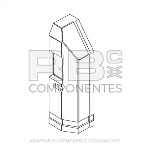 CAPOT LADO MANDO COMPATIBLE GE 101968