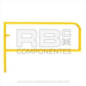 BARANDILLA ACABADA EXTENSION DER AD/CO/EQ COMP DXADAPTABLE POR CLIENTE