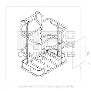 CESTA RECONSTRUIDA AD/CO/EQ POR CLIENTE GE 106547