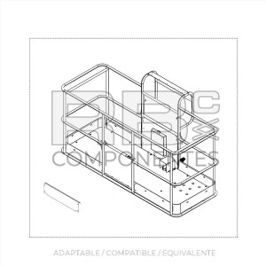 CESTA RECONSTRUIDA AD/CO/EQ POR CLIENTE GE 101391