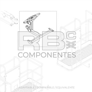 SOPORTE PLATAFORMA AD/CO/EQ GE 54510SGT