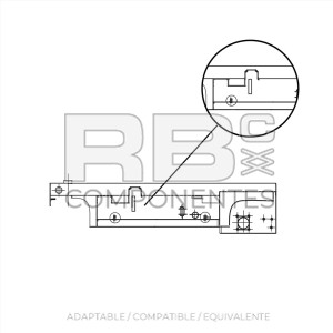 TAPA LATERAL IZQ AD/CO/EQ E HL COMP 10N